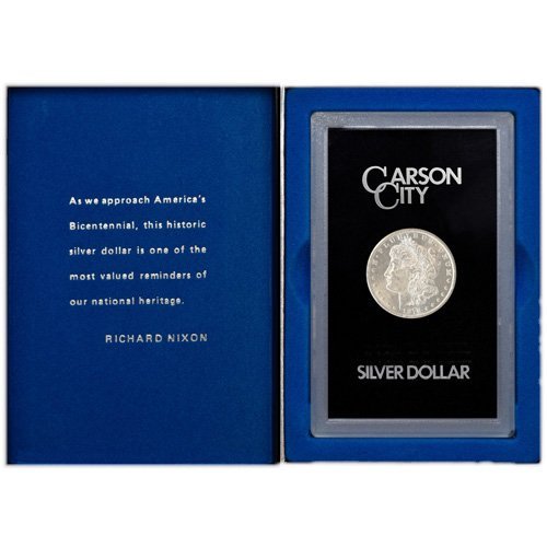 Buy Morgan Silver Dollar 7-Coin Set (1878-1885-CC, GSA, Box + CoA) - Image 2