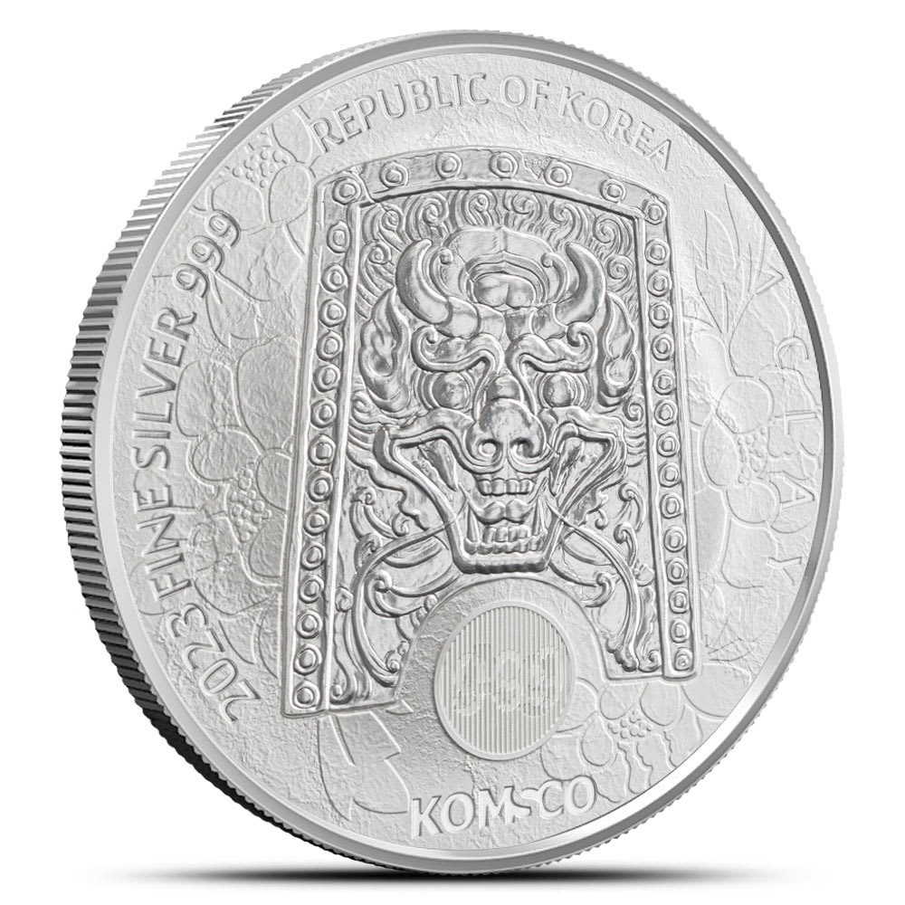2023 1 oz South Korean Silver Princess Bari (BU) - Image 2