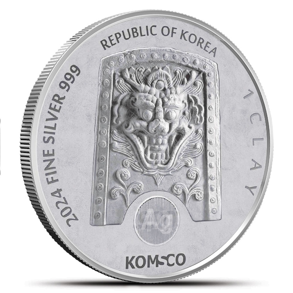 2024 1 oz South Korean Silver Chiwoo Cheonwang (BU) - Image 2