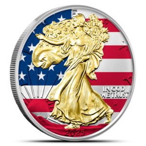 2025 1 oz Colorized American Silver