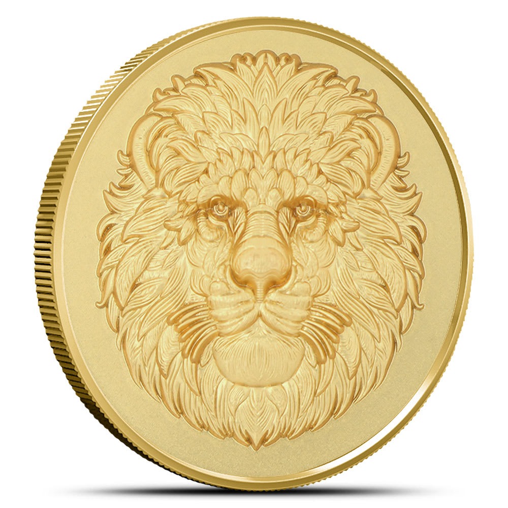 2025 1 oz Fiji Silver Lion Head 3D
