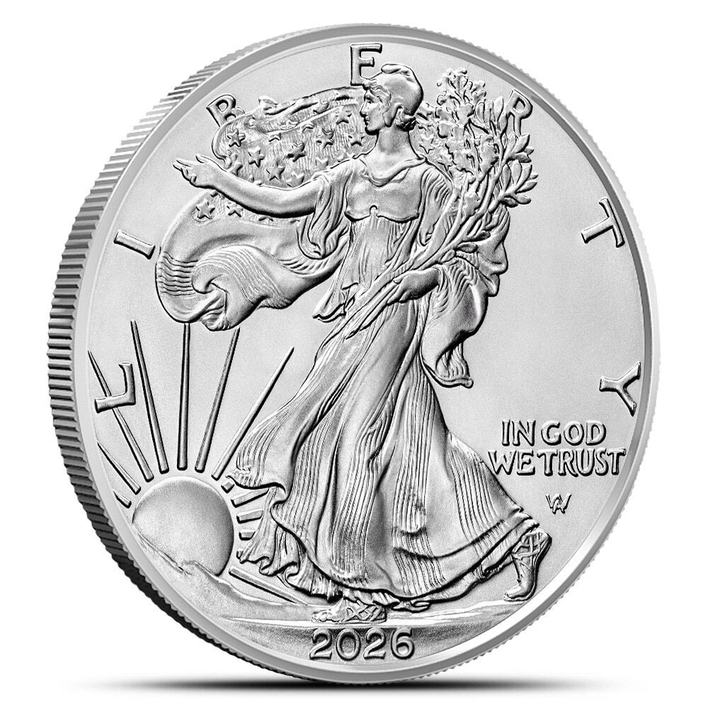 2026 1 oz American Silver Eagle Monster Box (500 Coins, BU) - Image 2