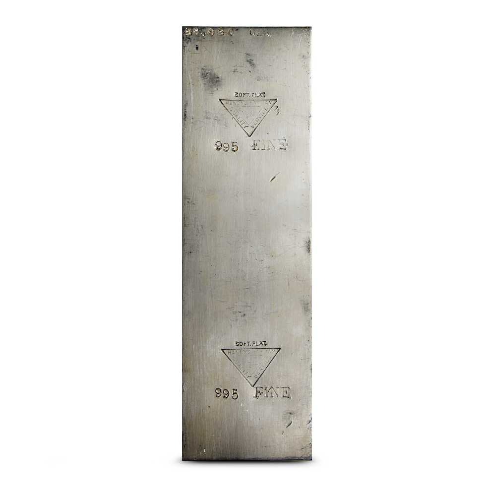 29.920 oz Handy & Harman Platinum Ba