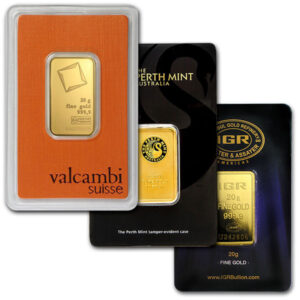 20 Gram Gold Bars